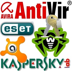 Ключи для ESET NOD32, Kaspersky, Avast, Avira 07.09.15 [Ru] [Обновляемая]